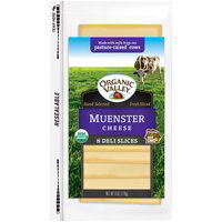 Organic Valley Muenster Cheese, 6 Ounce