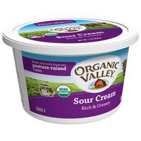 Organic Valley Sour Cream, 16 Ounce