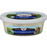 Organic Valley Blue Cheese Crumbles, 4 Ounce