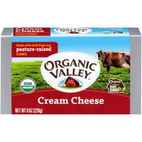 Organic Valley Cream Cheese, 8 Ounce