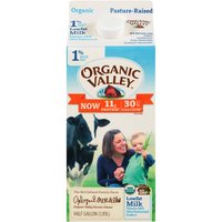 Organic Valley 1% Low-fat Milk, 64 Ounce