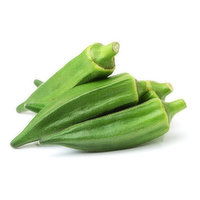Organic Okra, 8 Ounce