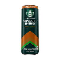 Starbucks Triple Shot Energy Dark Caramel, 11 Ounce