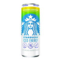 Starbucks Iced Energy Sparkling Blueberry Lemon, 12 Ounce