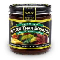 Better than Bouillon Premium Seasoned Vegetable Base, 8 Ounce