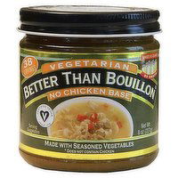 Batter Than Bouillon Vegetarian No Chicken Base, 8 Ounce