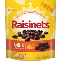 Raisinets Milk Chocolate, 8 Ounce