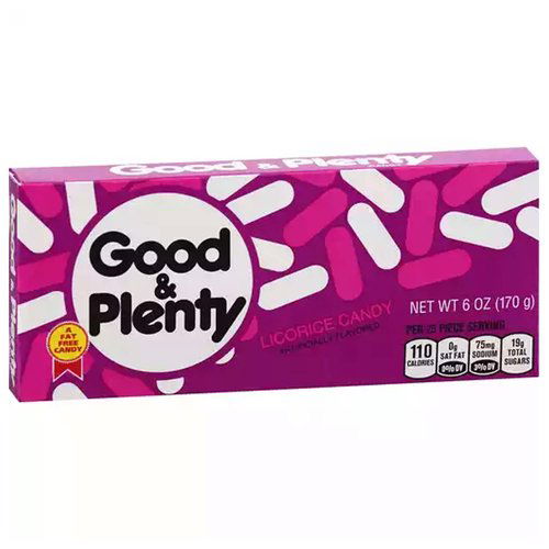 Good & Plenty Licorice Candy