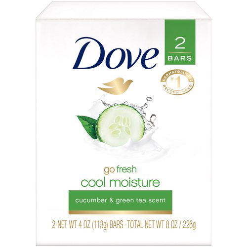 Dove Beauty Bars, Cucumber and Green Tea