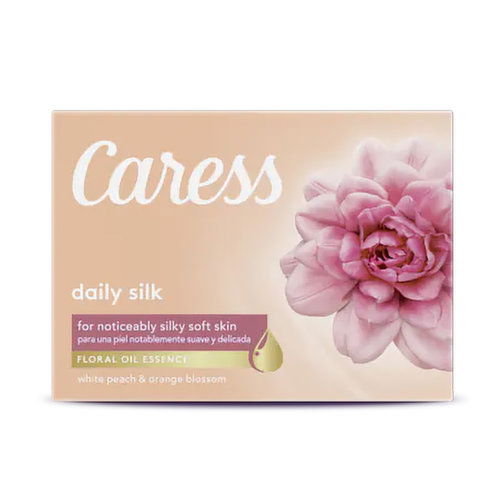 Caress Bar Soap, White Peach & Silky Orange Blossom