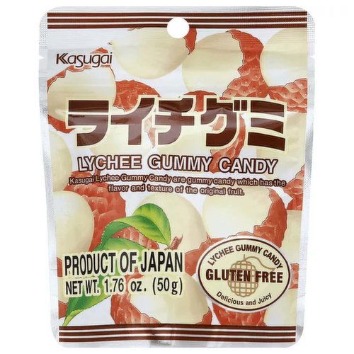 Kasugai Gummy Candy, Lychee