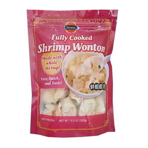 J-Basket Fully Cooked Shrimp Wonton