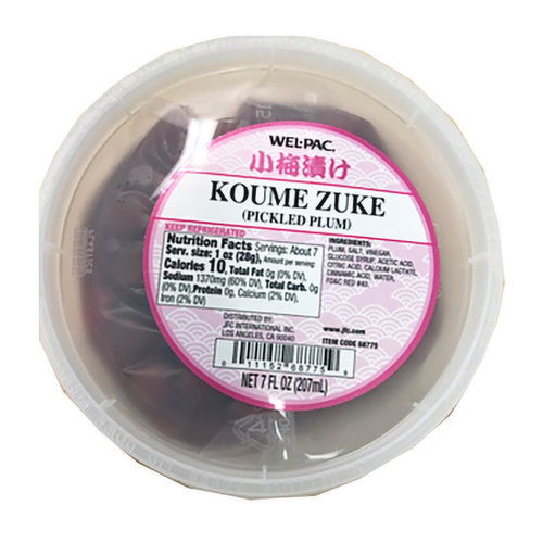 Wel Pac Pickled Koume Zuke Plum
