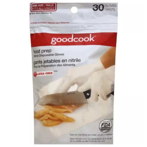 GoodCook Food Prep Latex-Free Gloves