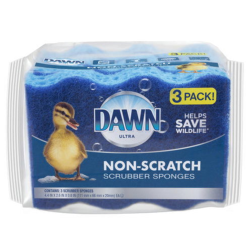 Dawn Sponges, Non-Scratched