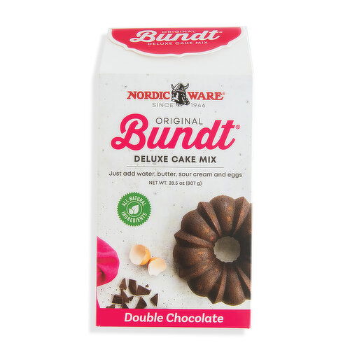 Double Chocolate Bundt Cake Mix