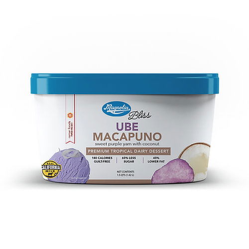 Magnolia Ube Bliss Macapuno Premium Ice Cream