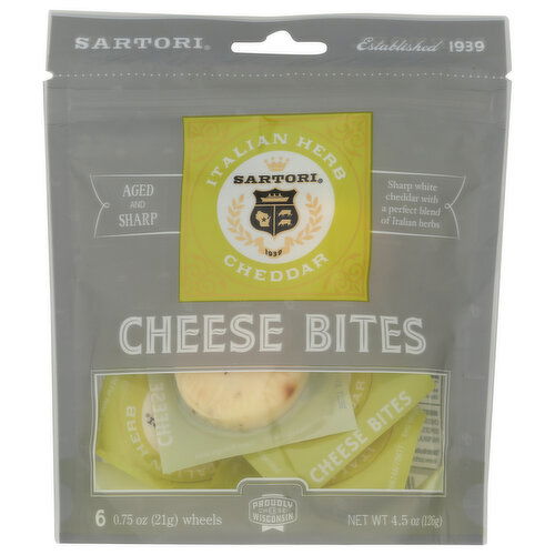 Sartori Italian Herb Cheese Bites