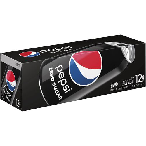 Pepsi Zero, Cans (Pack of 12)