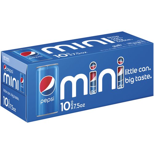 Pepsi Mini, Cans (Pack of 10)