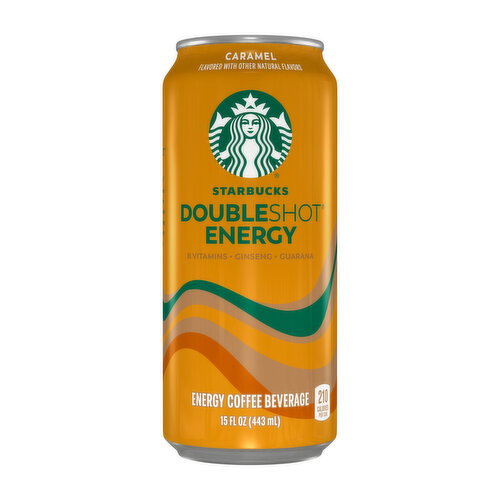 Starbucks Doubleshot, Energy Coffee Beverage, Caramel