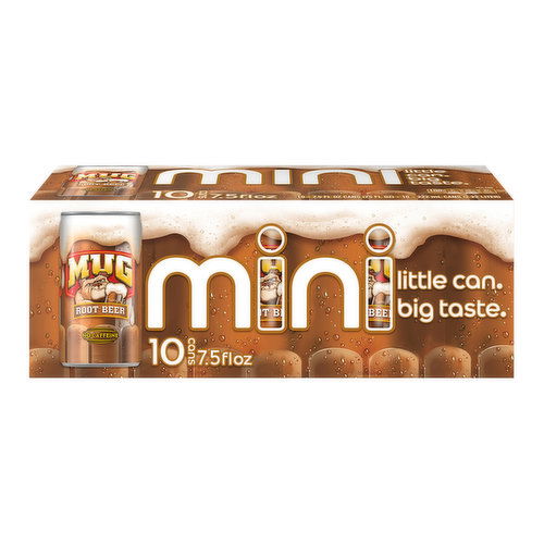 Mug Root Beer Mini Can (10-pack)