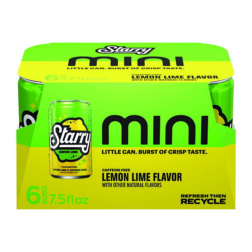 Starry Mini Can 6pk