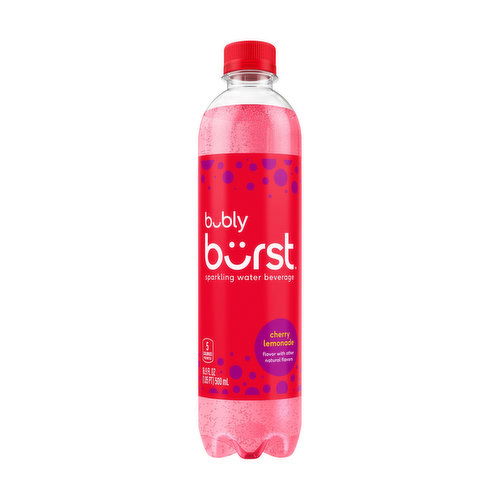 Bubly Burst Cherry Lemonade Sparkling Water