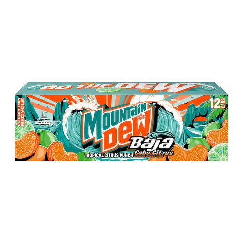 Mountain Dew Cabo Citrus 12pk