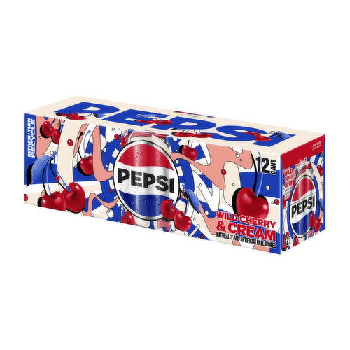 Pepsi Wild Cherry & Cream 12-pack