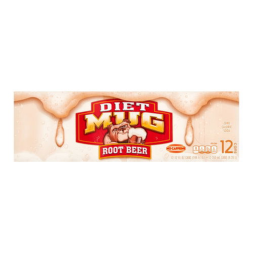 Mug Diet Root Beer (12-pack)