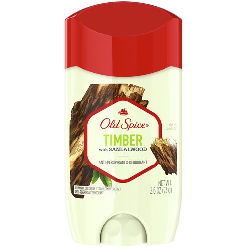 Old Spice Invisible Solid Deodorant for Men, Timber