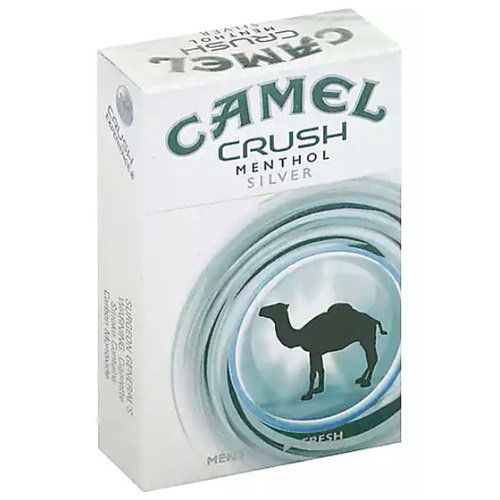 Camel Crush Menthol Silver Cigarettes, Box