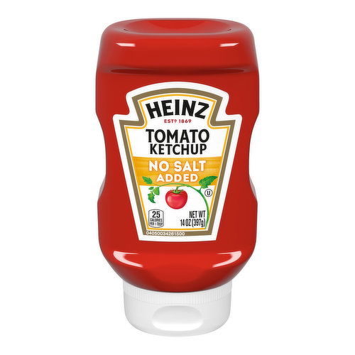 Heinz Ketchup No Salt Added