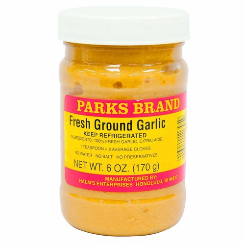 Parks Brand Fresh Ground Garlic