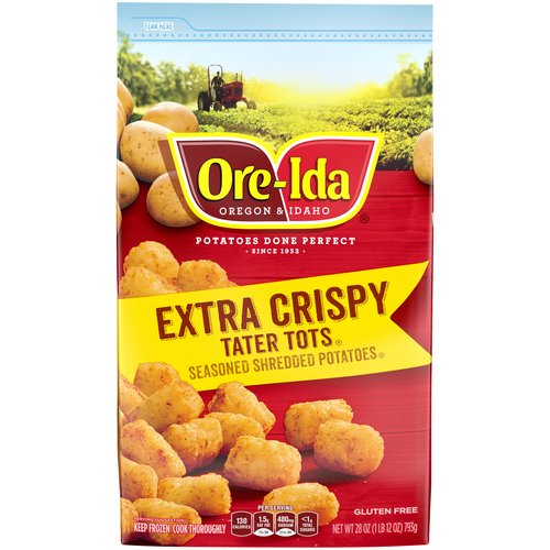 Ore-Ida Tater Tots, Extra Crispy