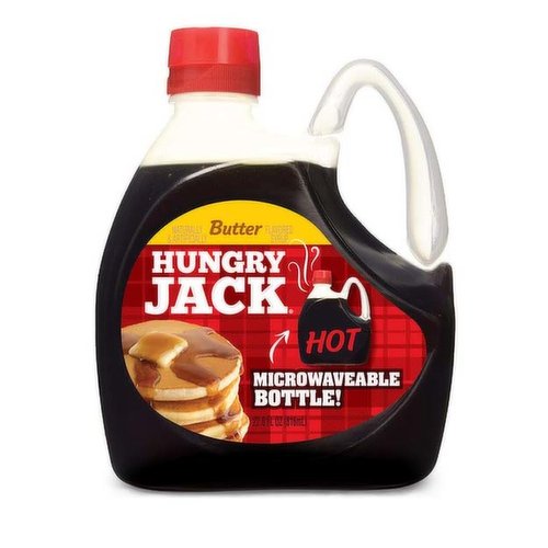 Hungry Jack Syrup, Butter 