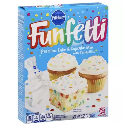 Pillsbury Fun Fetti Cake & Cupcake Mix