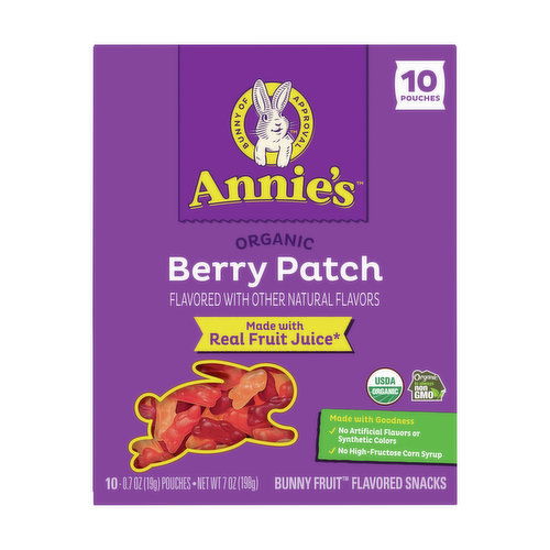 Annie's Fruit Snacks Berry Patch