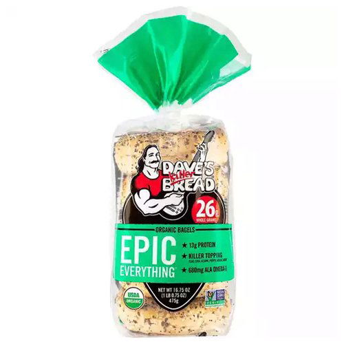 Dave's Killer Bread Organic Epic Bagels