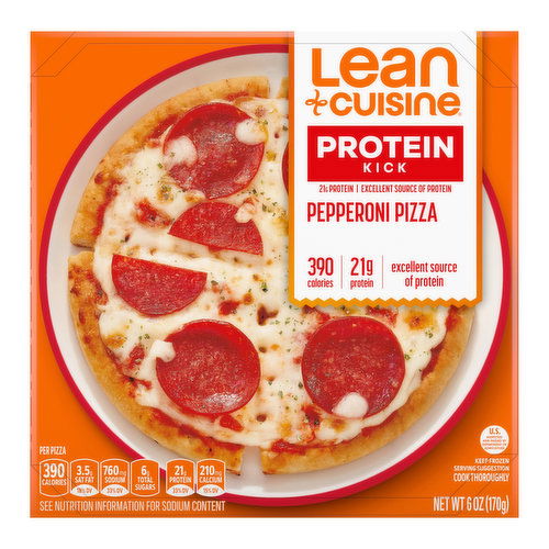 Lean Cuisine Protein Kick Pepperoni Pizza