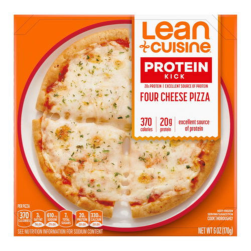 Lean Cuisine Protein Kick 4 Cheese Pizza