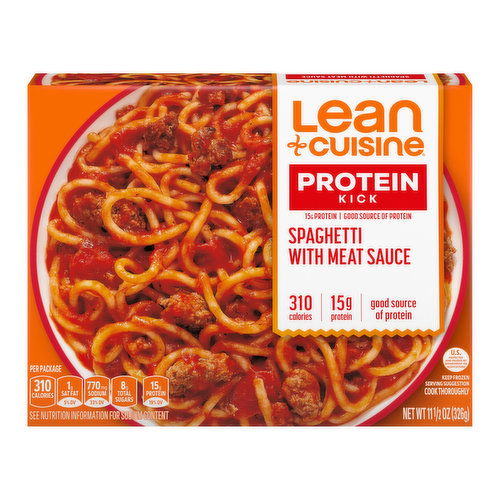 Lean Cuisine Spaghetti with Meat Sauce