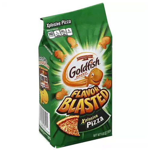 Pepperidge Farm Goldfish Crackers, Blasted Xplosive Pizza