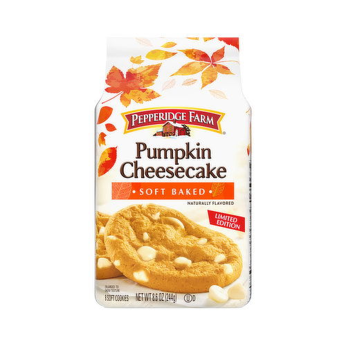 Pepperidge Farm Soft Baked Pumpkin Cheesecake Cookies