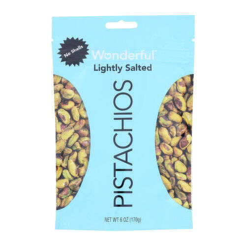 Wonderful Pistachios Roasted Lightly Salted, No Shell
