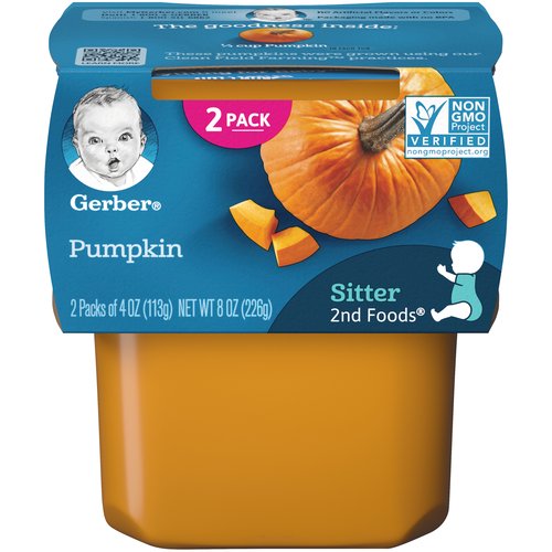 Gerber 2nd Foods Pumpkin Baby Food