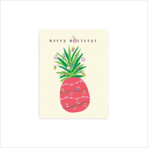 Nico Happy Holiday Pineapple Card