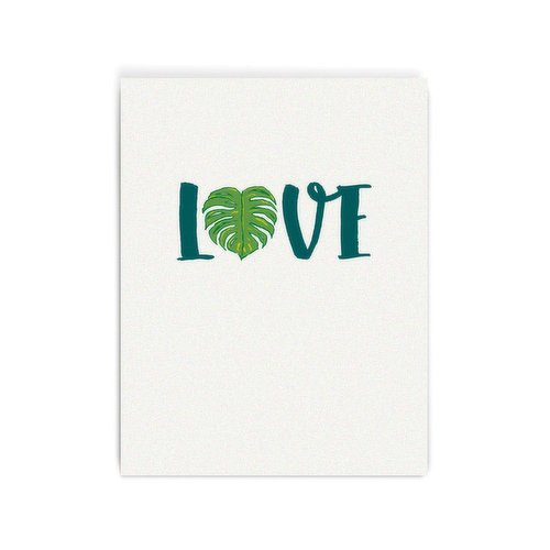 Nico Love Monstera Card