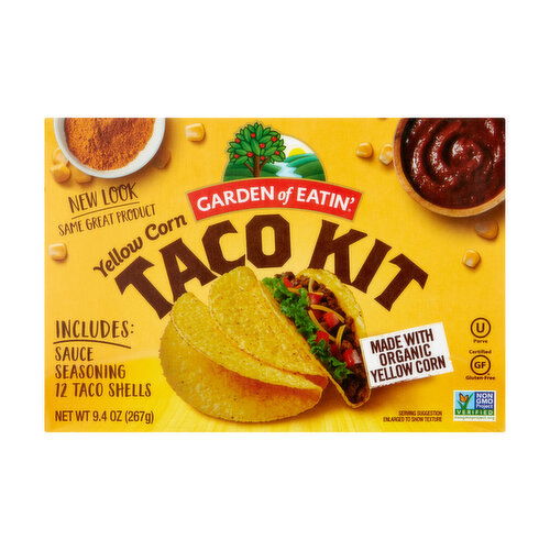 Garden of Eatin' Taco Kit Yellow Corn